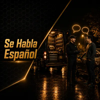 Servicio bilingüe de cerrajería automotriz en español e inglés